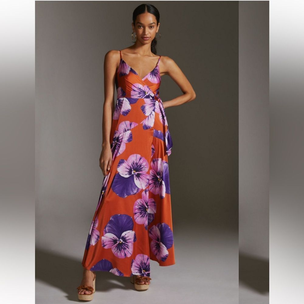 Hutch Floral Wrap Maxi Dress